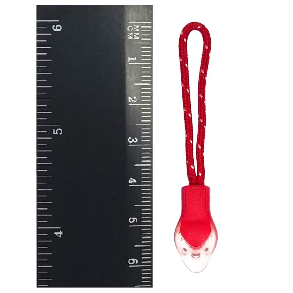 Пуллер на шнурке №21, цвет 148, красный (уп 50шт)