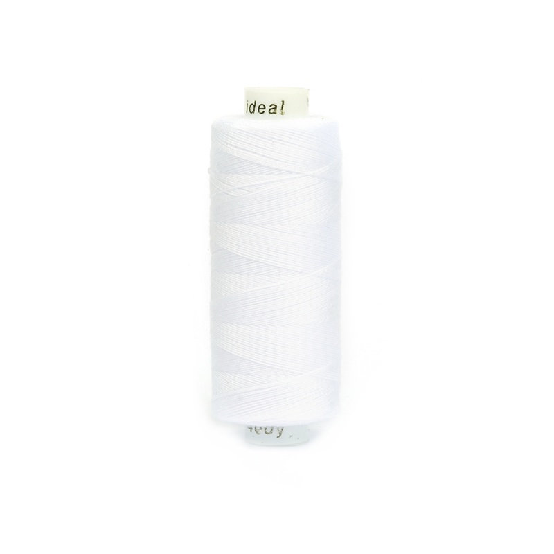 Нитки бытовые IDEAL 40/2 366м 100% п/э, цв.белый