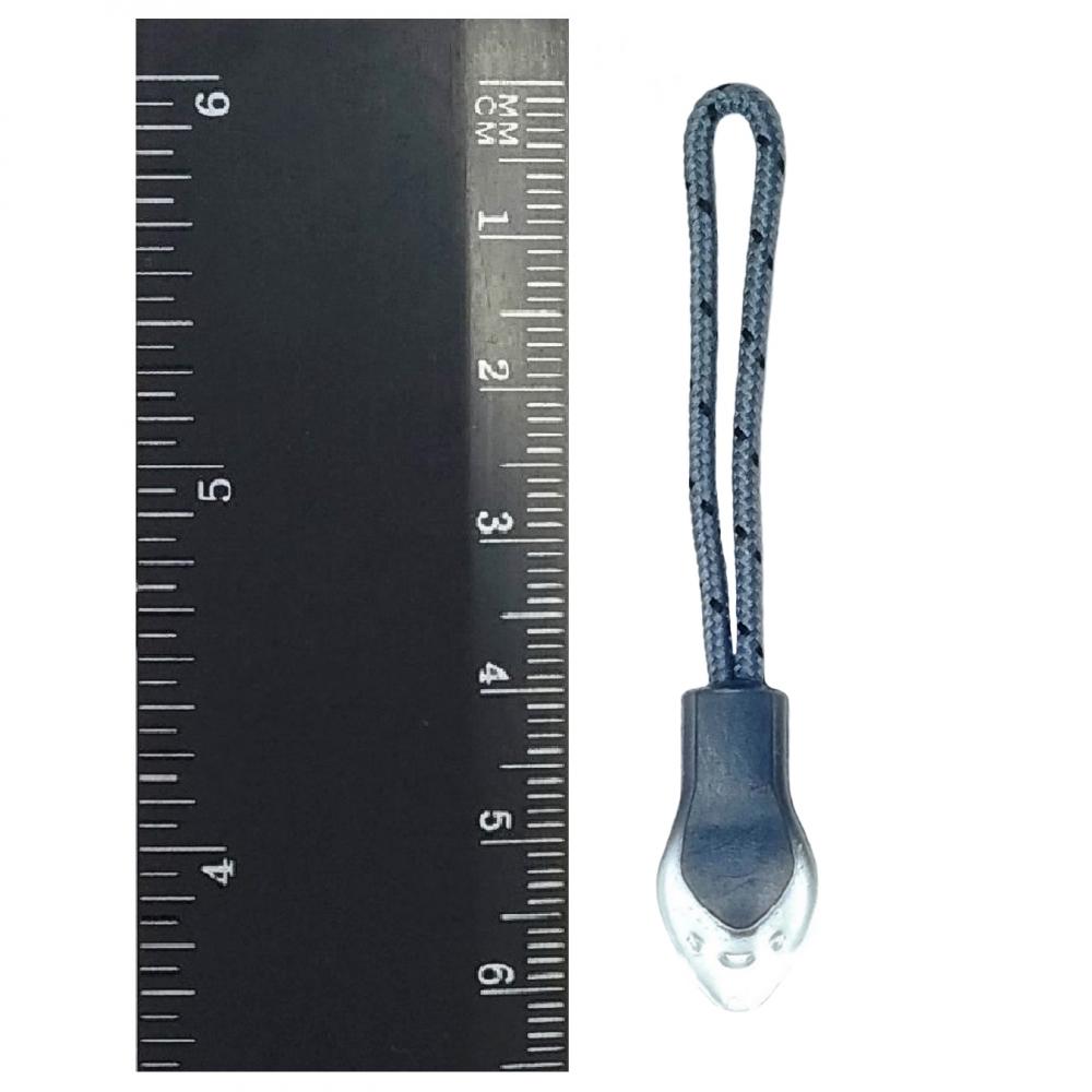 Пуллер на шнурке №21, цвет 320, темно-серый (уп 50 шт)