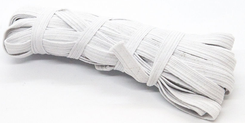 Резинка Россия 10 мм 10 м белая 