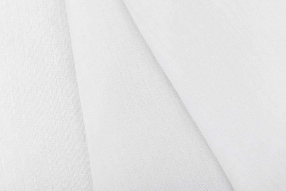 Вафельное полотно отбеленное, пл 135г/м2, 100% х/б, арт 402, шир 45см
