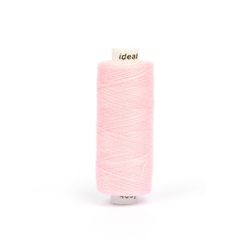Нитки бытовые IDEAL 40/2 366м 100% п/э, цв.111 св.розовый
