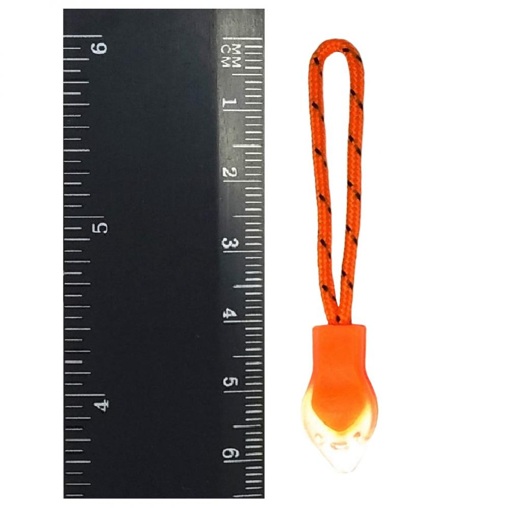 Пуллер на шнурке №21,  цвет 158, оранжевый,(уп 50шт)