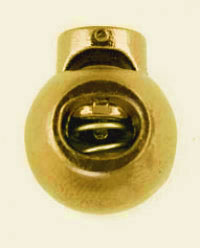 Фиксатор шар под металл 8403 цв.gold 100шт