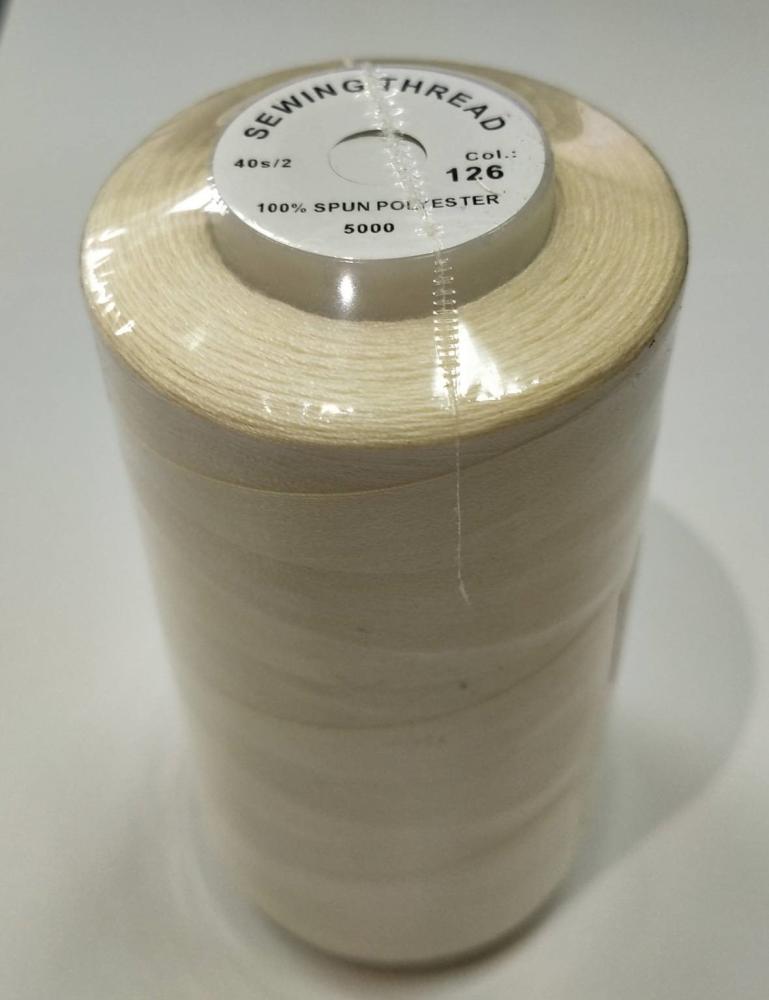 Нитки №40/2 "ST 5000", 3300yard п/э 100% цв.126 емкость 12/120
