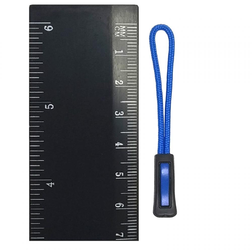 Пуллер на шнурке №13, цвет 322+213 , василек, (уп 50шт)