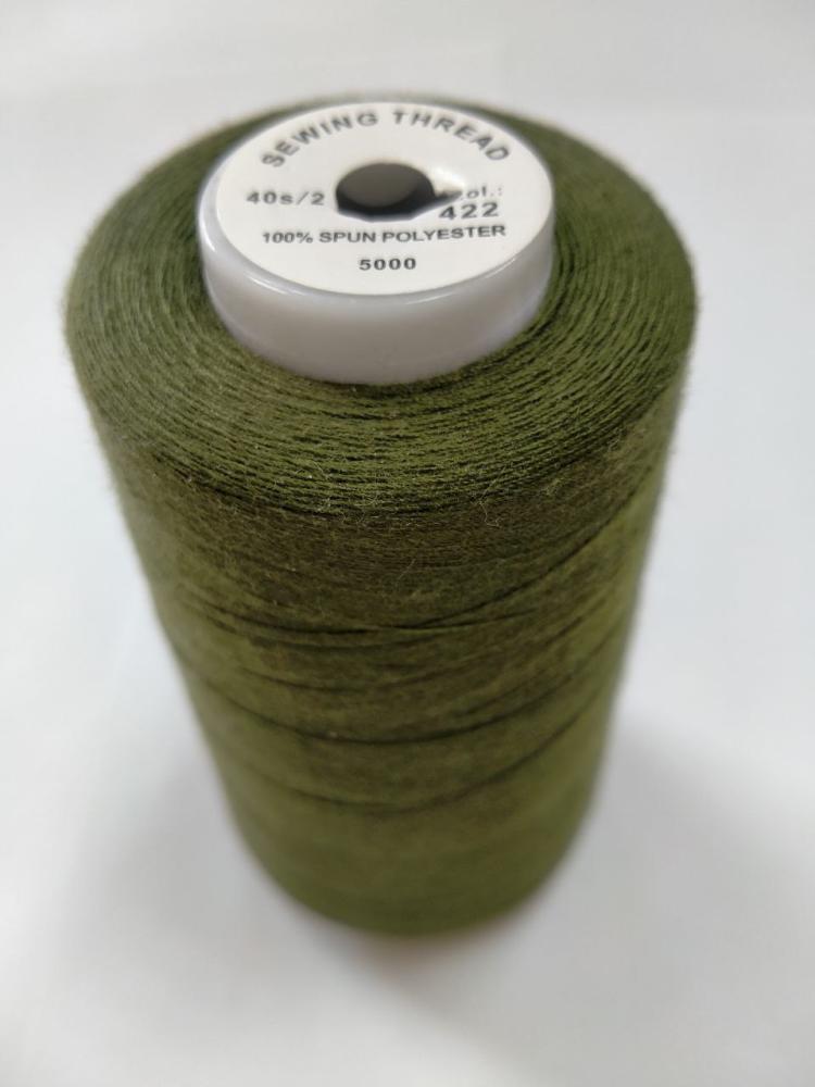 Нитки №40/2 "ST 5000", 3300yard п/э 100% цв.422 емкость 12/120