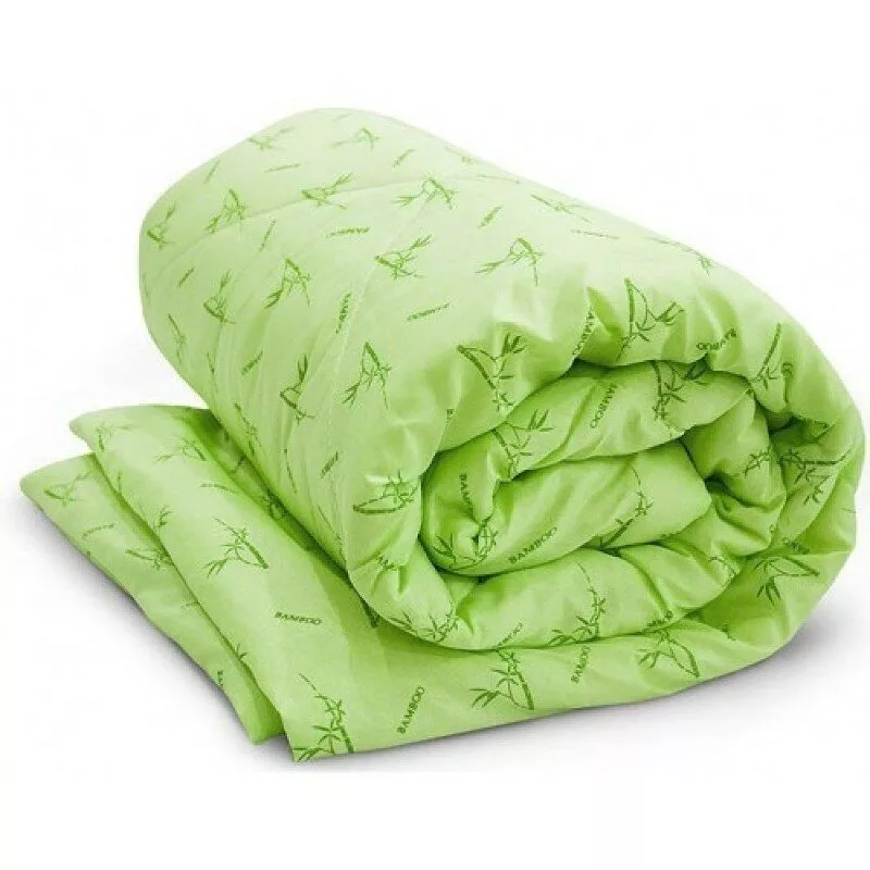 Одеяло ниточная стежка п/э 80г бамбук 300г тик 170*205см	