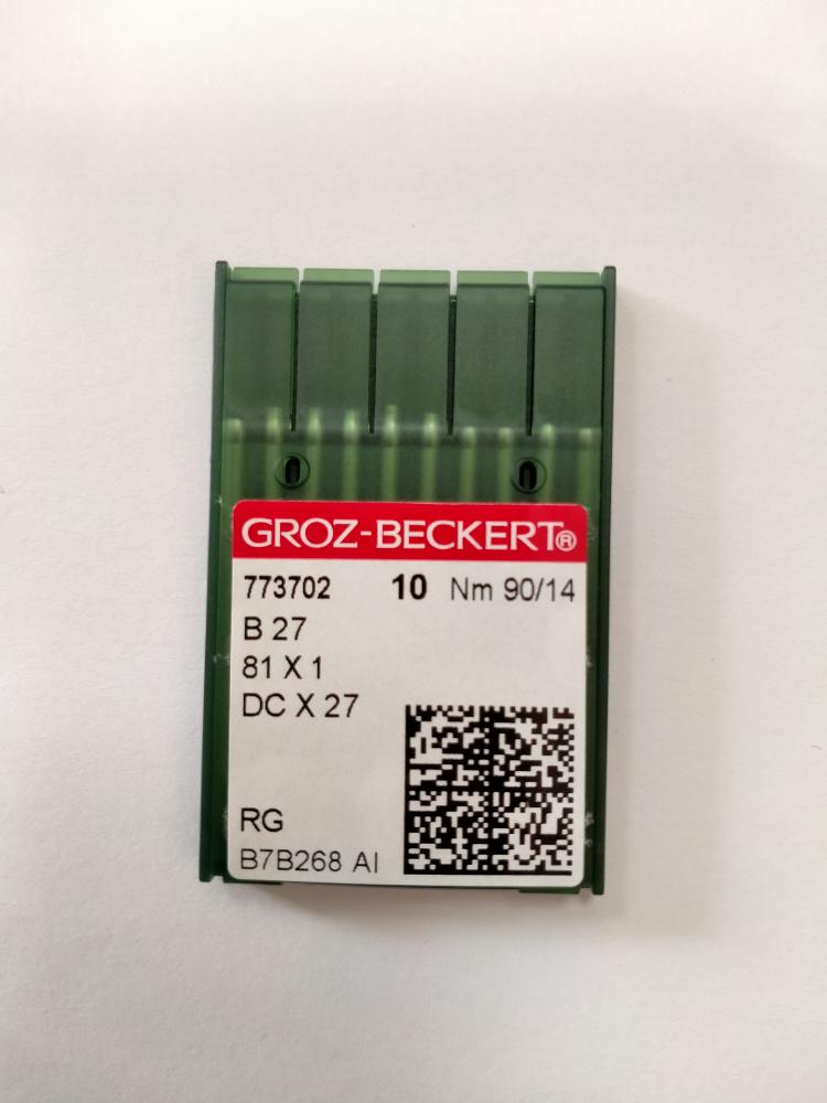 Иглы Groz-beckert DCх27 RG (Bх27RG) № 90/14, оверлок, универсальные