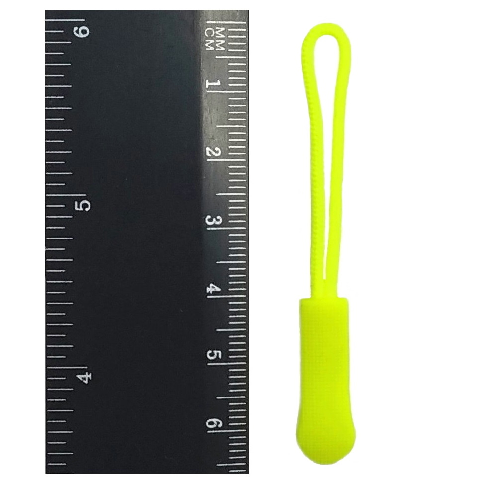 Пуллер на шнурке, цвет неон-лимон, 229