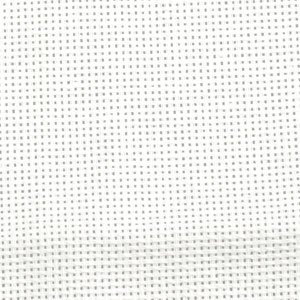 Канва средняя №563-464 10см*55кл, 100% х/б,  шир.150 см цв.белый уп.5м