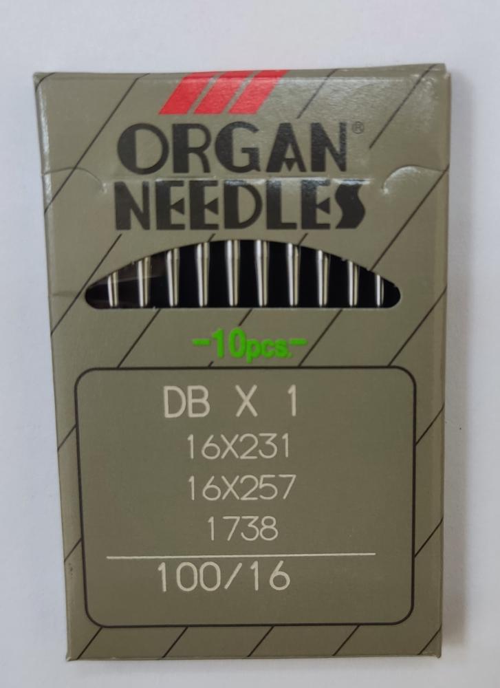 Иглы Organ Needles DBх1, № 100/16